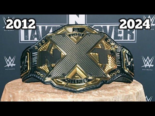 WWE NXT Championship PPV Match Card Compilation (2012 - 2024) With Title Changes & Special Events