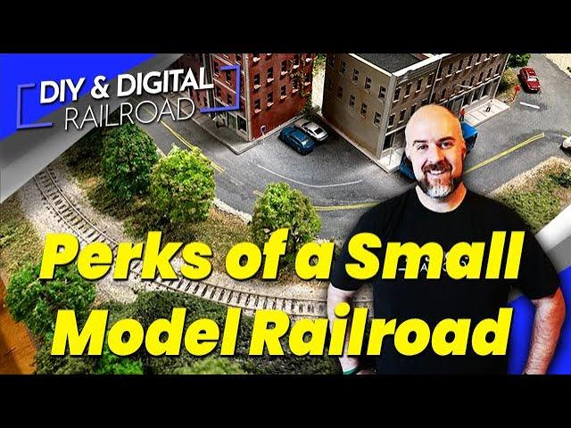 Perks of a Small Model Railroad: Coffee and Trains Episode 29