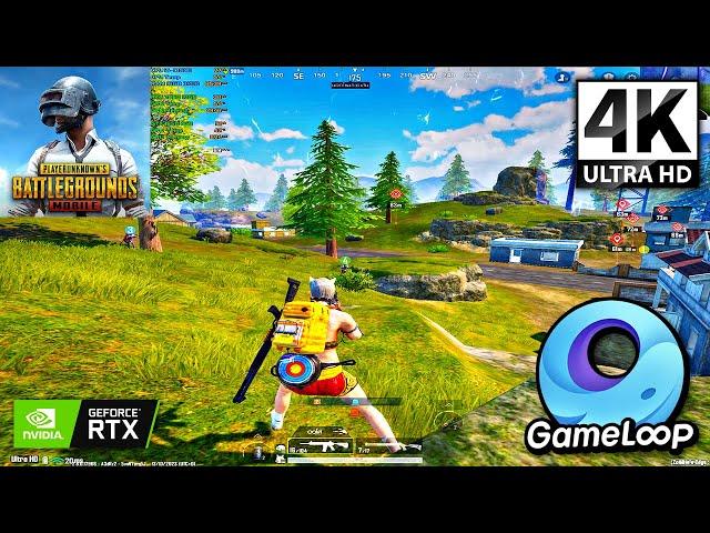 4K ULTRA HDR 90 FPS GRAPHICS  | PUBG MOBILE 2.8 EMULATOR PC GAMELOOP (2023)