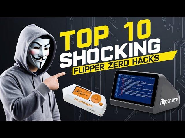 How to Hack anything with Flipper Zero | 10 Flipper Zero Hacks You Didn't Know #FlipperZeroDevice