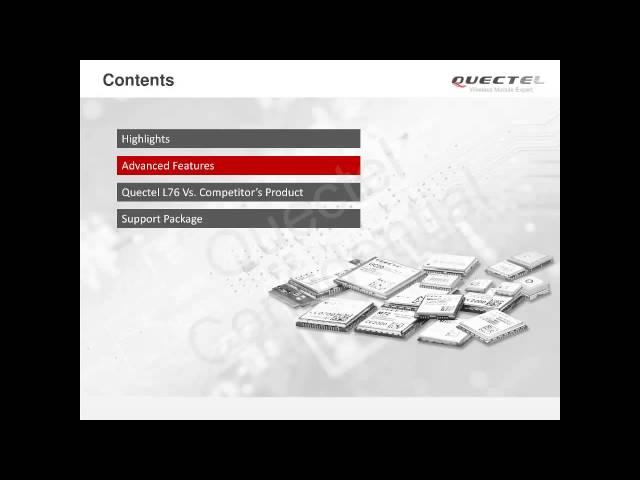 L76 GPS/GLONASS Quectel Module