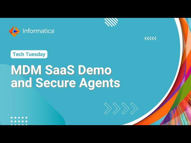 MDM SaaS Demo and Secure Agents