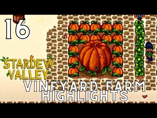 Stardew Valley Stream Highlights: Stardew Valley Vineyard Farm [P16] #stardewvalley