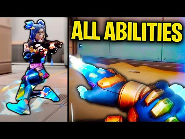 *NEW* Agent Neon Gameplay - ALL ABILITIES REVEALED