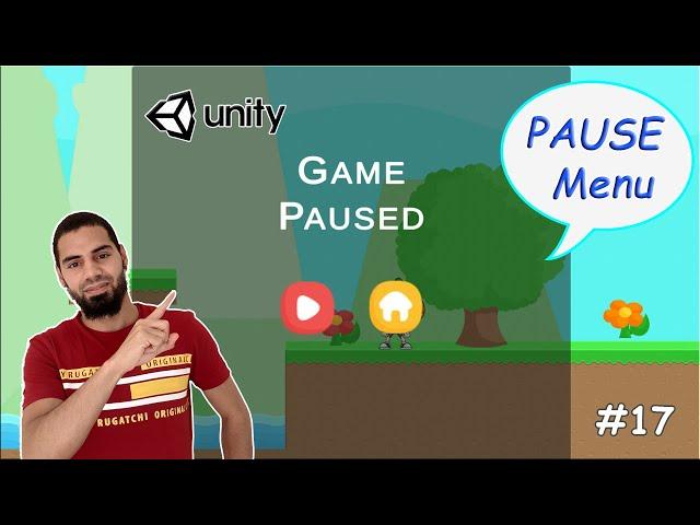 PAUSE Menu in UNITY - 2D Platformer