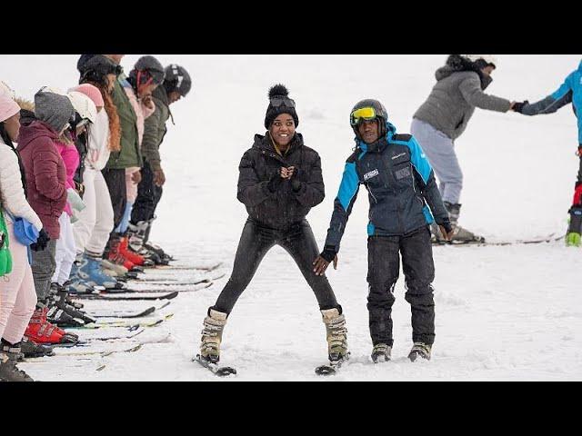 As Europe melts, southern Africa enjoys some rare snow