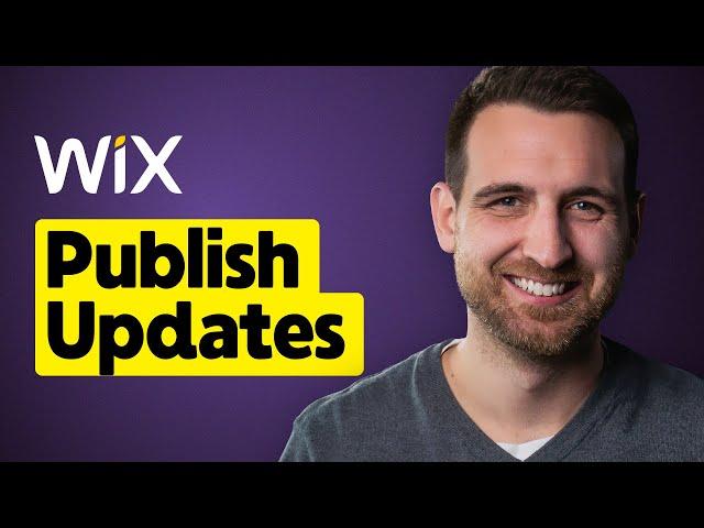 How to Update Website on Wix