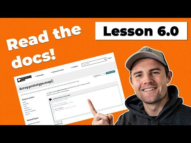 How to Read JavaScript (MDN) Documentation #fullstackroadmap (Ep. 6.0)