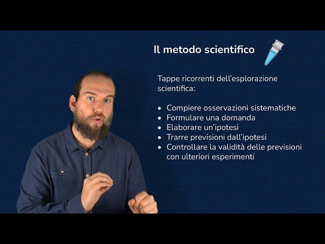 Il Metodo Scientifico, come funziona l'attività scientifica?