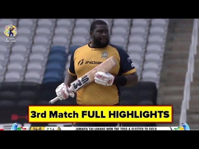 CPL 2020 Match 3 Full Highlights | Jamaica Tallawahs vs St Lucia Zouks | JT vs SLZ