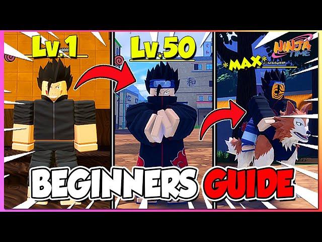 Ninja Time Best Beginners Guide! (Level Up Fast,How To Get Mounts,Exam Rank Up,Codes,Etc)