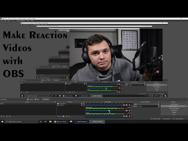 How to Make Reaction Videos with OBS Studio