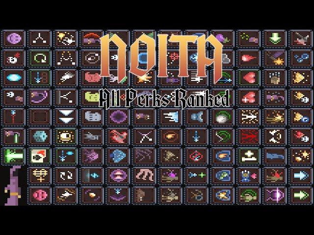 Noita Tier list: ALL 106 Perks!