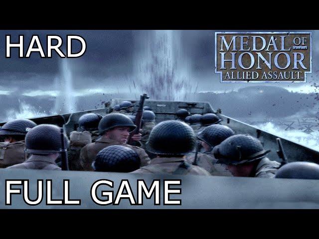 Medal of Honor Allied Assault Full Gameplay Walkthrough on Hard difficulty