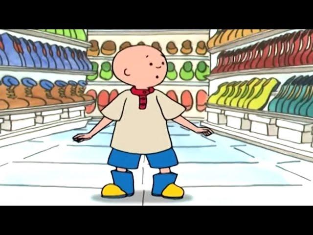 Caillou ve Yeni Ayakkabılar | Caillou Türkçe - WildBrain