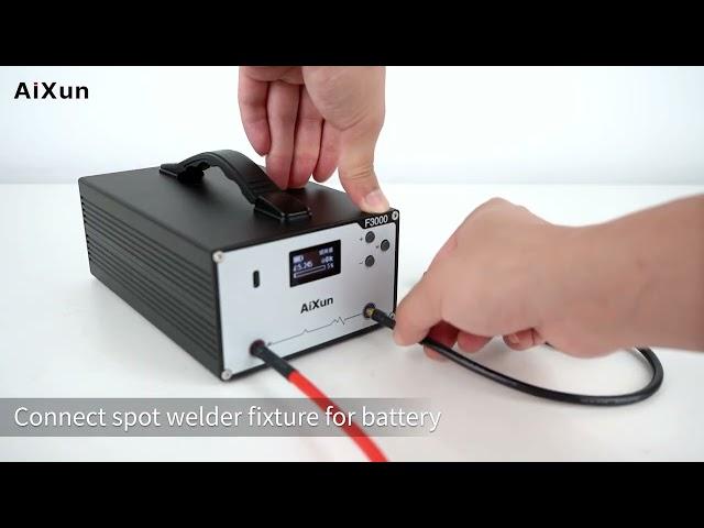 AiXun F3000 Farad Capacitor Spot Welder For Battery Cells  DIY Lithium Batteries Welding Machine