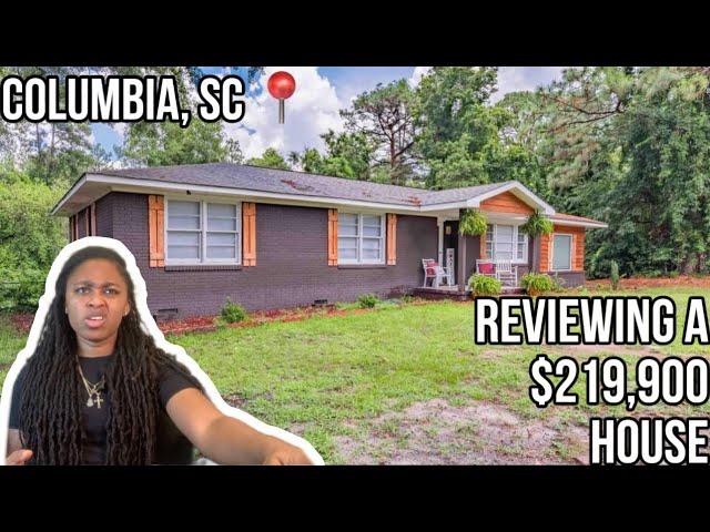 REVIEWING A $219,900 HOUSE FOR SALE IN COLUMBIA, SC | MOVING TO COLUMBIA, SC | ZILLOW | FORT JACKSON