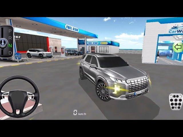 NEW BRAND JEEP HYUNDAI PALISADE IN CAR MAINTENANCE CENTER | 3D DRİVİNG CLASS 2 ANDROİD GAME