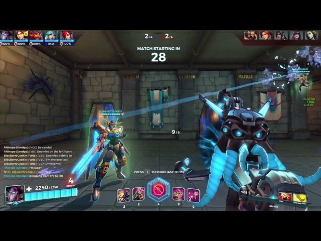 Paladins Dredge abyss spike gameplay