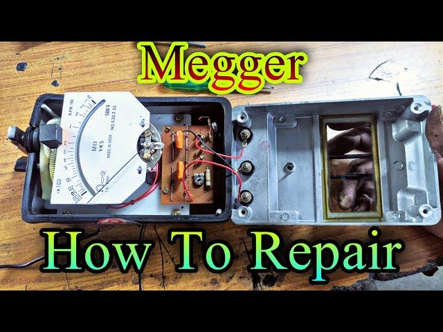 How To Repair Megger ! Now PSB