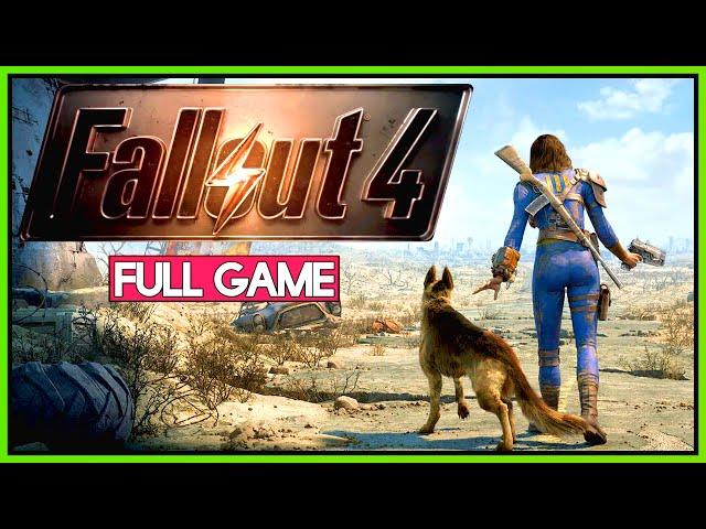 FALLOUT 4【FULL GAMEPLAY】 100% ACHIEVEMENTS WALKTHROUGH | ALL ENDINGS | ALL DLC | No Commentary