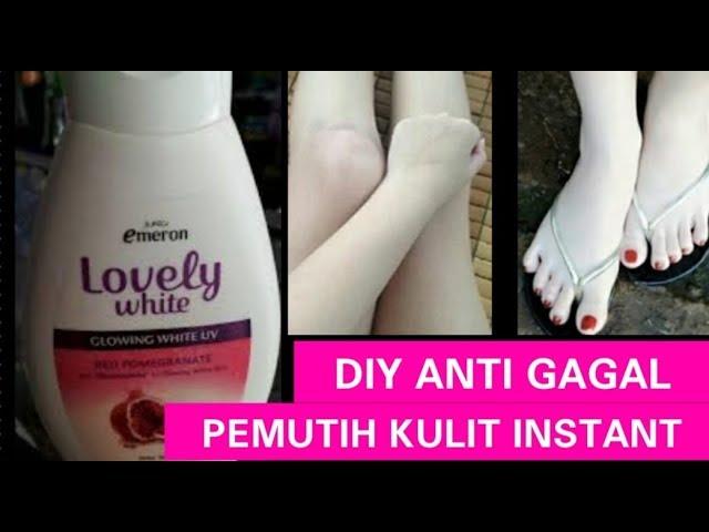 SEPERTI SUNTIK PUTIH !!! Sekali Pakai Langsung Putih Glowing