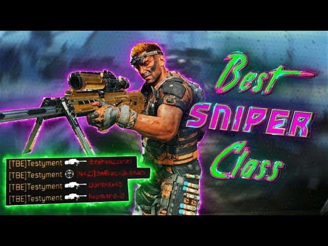 the BEST WAY TO SNIPE in BO4 (CLASS SETUP)