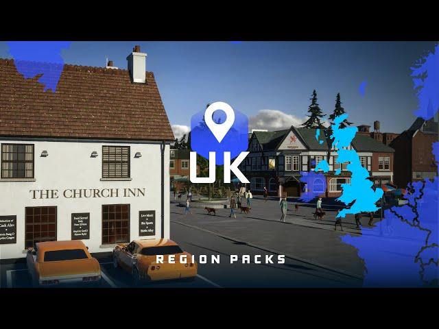 UK Region Pack | Trailers | Cities: Skylines II