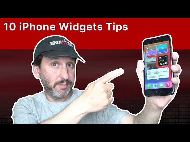 10 Tips For Using iPhone Home Screen Widgets