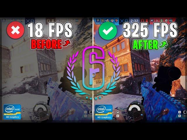 How To FIX FPS DROPS, LAGS & INPUT LATENCY in RAINBOW SIX: SIEGE!