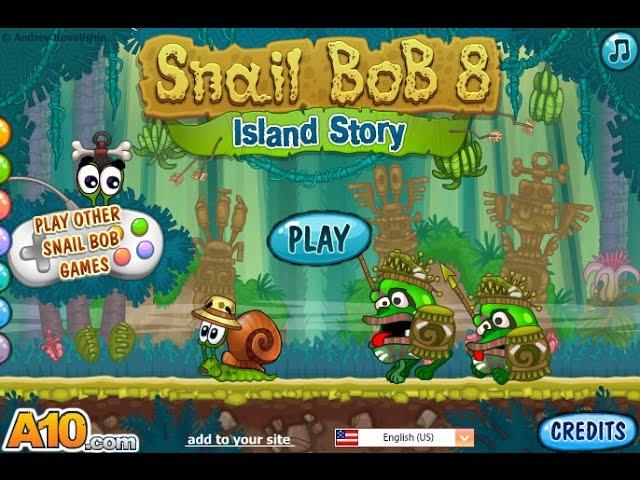 Snail Bob 8 Walkthrough All Levels (Улитка Боб 8) - прохождение игры