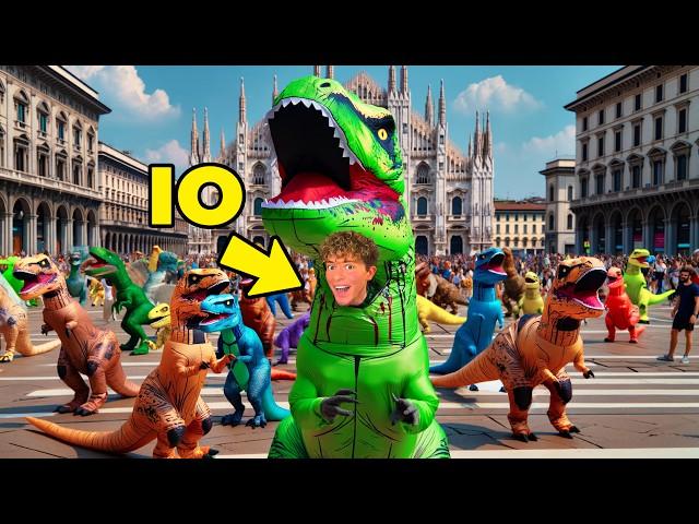 100 DINOSAURI invadono Milano!