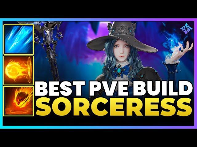 Lost Ark - Incredibly Powerful Sorceress Build That is Easy and Fun to Play!