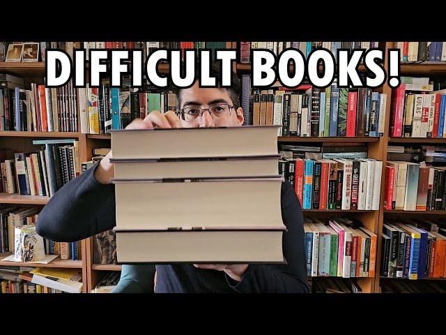 Ten Hard Books I Want to Read (But It’s Fine If You Don’t)