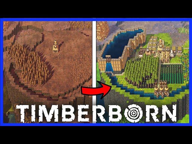 MEGA Reservoir - The DROUGHT-BUSTER! - Ep 1 Timberborn Hard Mode