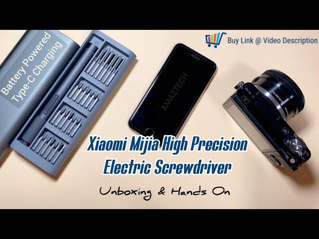 Xiaomi Mijia 2020 High Precision Electric Screwdriver - Unboxing & Hands On ( Buy Links @ Desc'n )