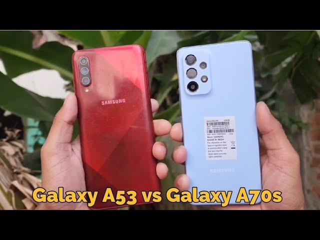 Samsung Galaxy A53 vs Samsung Galaxy A70s - Camera Test  64MP