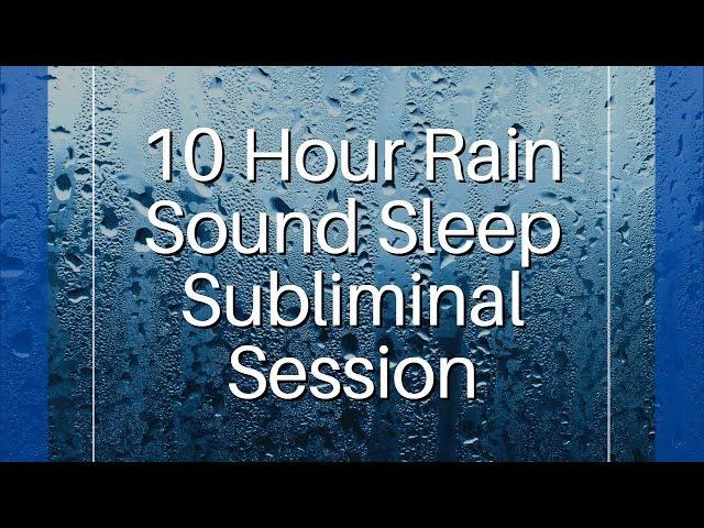 Motivation to Get Things Done - (10 Hour) Rain Sound - Sleep Subliminal - By Minds in Unison