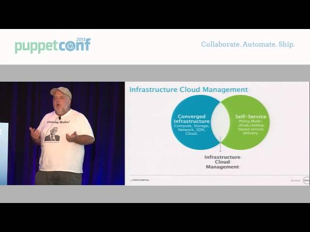 Infrastructure Cloud Management - PuppetConf 2013