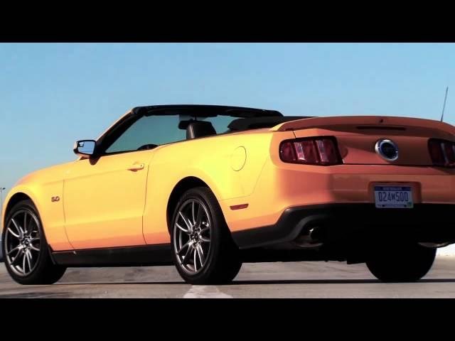 2011 Ford Mustang GT Convertible - First Test