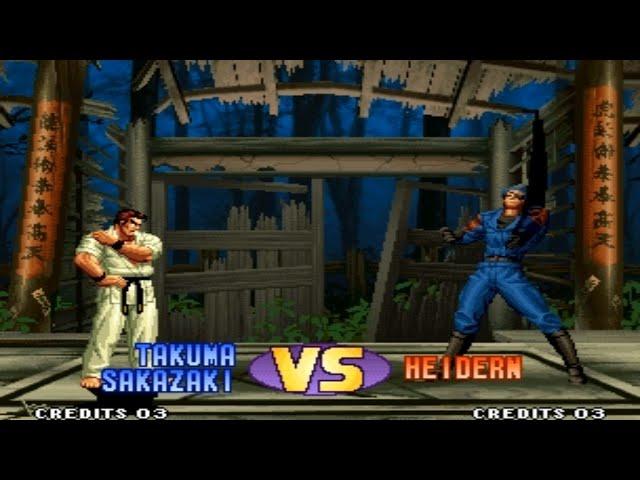 [TAS] Takuma VS Heidern (KoF '98)