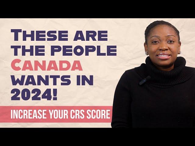 These are the people Canada wants in 2024!