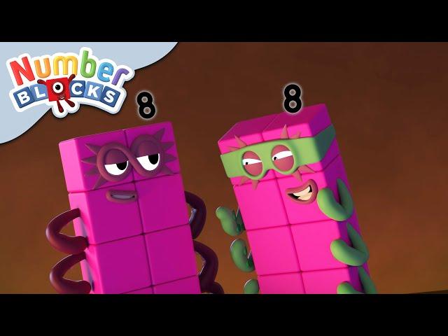 @Numberblocks  | A Tale of Two Octoblocks  | Educational | Learn to Count