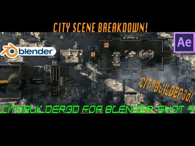 CityBuilder3d Blender scene breakdown: Soviet Trailer setup #4