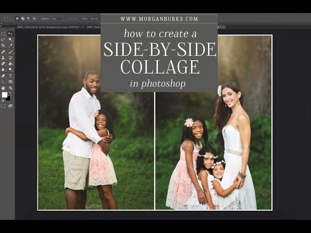 How to create a side-by-side collage in Photoshop CC