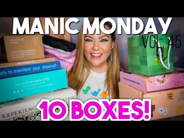 Manic Monday Vol.45 | 10 Subscription Boxes | MEGA MANIC MONDAY + ACTIVE GIVEAWAY