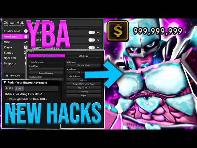 [NEW] ROBLOX Your Bizarre Adventure YBA Hack Script GUI | Auto/Item Farm | Dupe Hack | Pastebin 2022