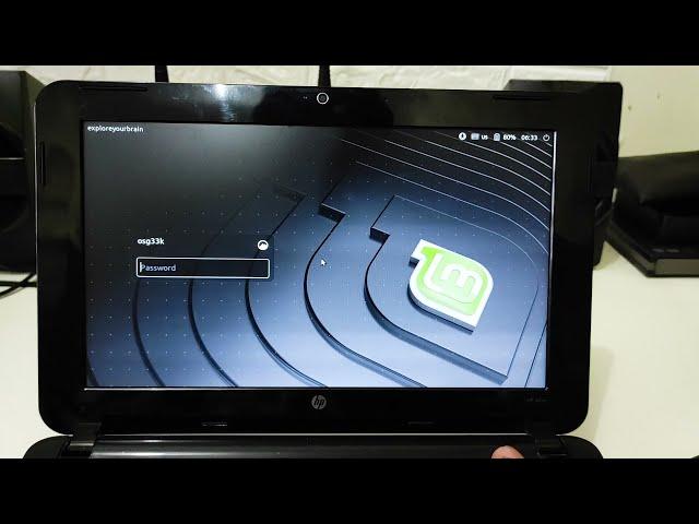 Install Linux Mint di Netbook HP Mini 210 Intel Atom