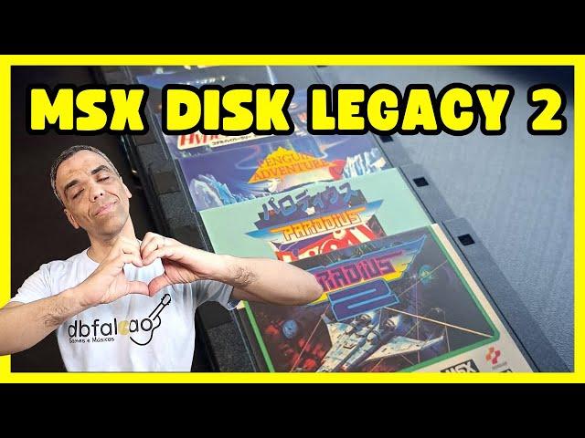 +10 TOP INSANE MSX GAMES ON DISKETTE - MSX DISK LEGACY 2 - Unboxing and Testing!