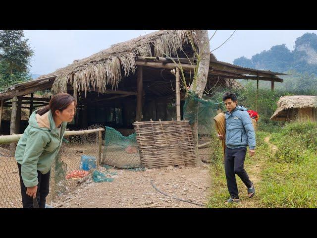 The woman following the water pipeline found her way out of the forest, but not the way home